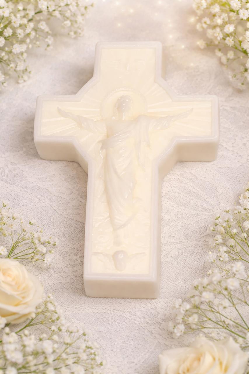 Christian Crucifix Handcrafted Soap