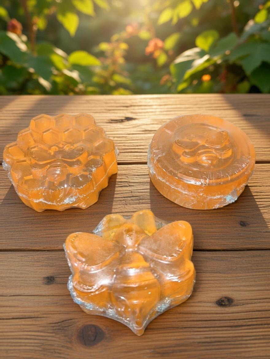Bee-utiful Honey Soaps – 3 Piece Gift Set