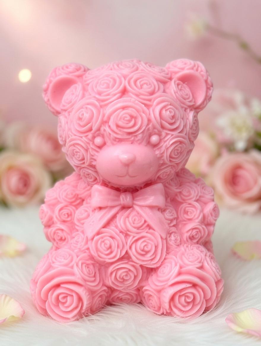 Rose Bear Soap - Theodore Rose-velt