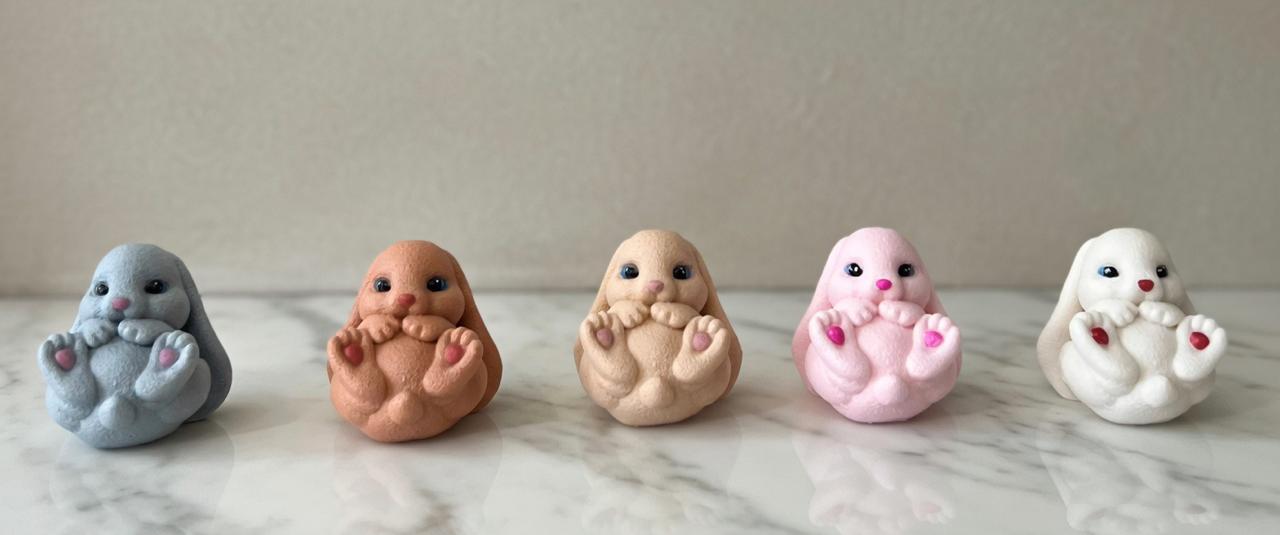 Handcrafted "Little Loaf" Bunny Artisan Soap