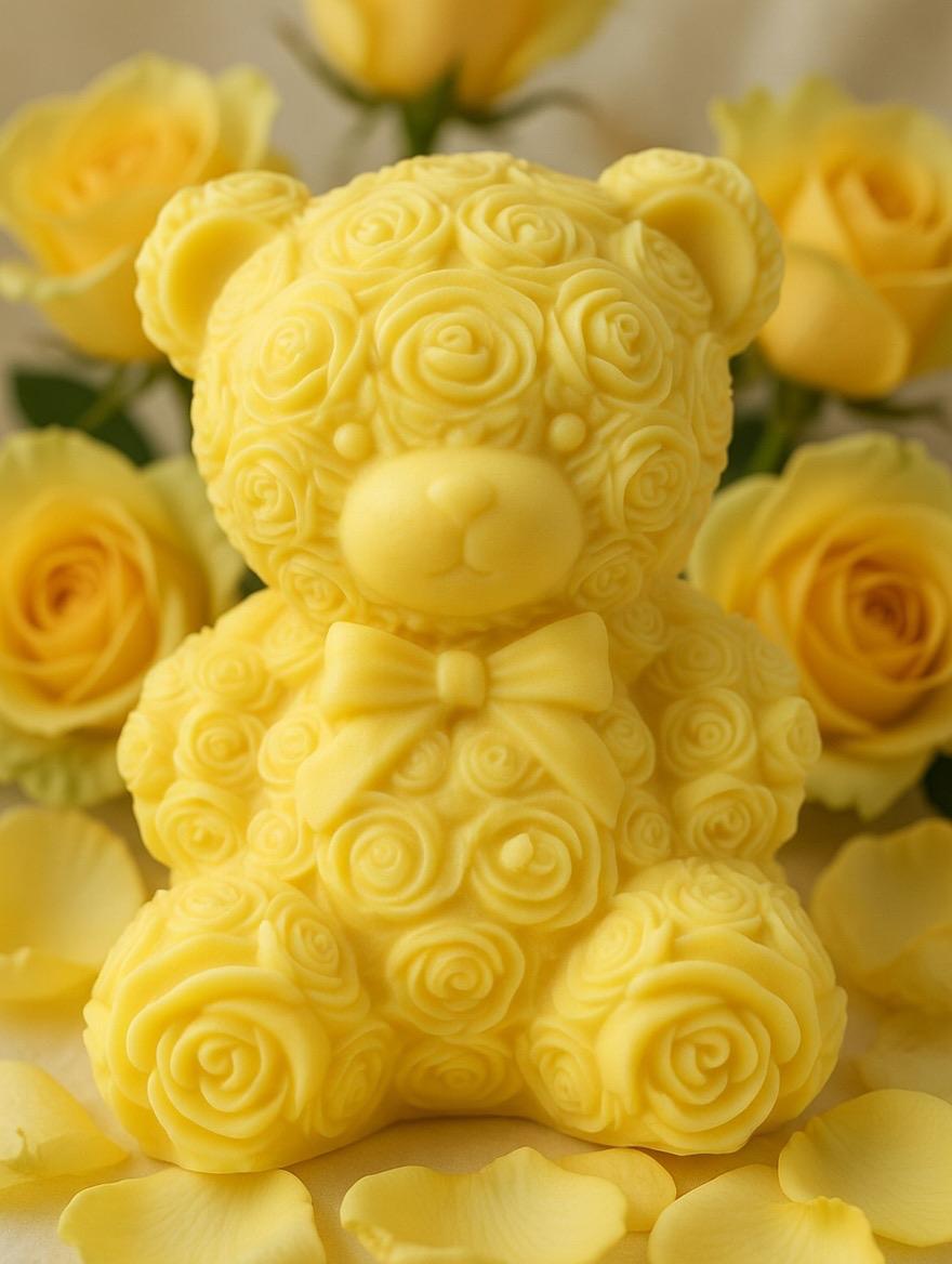 Rose Bear Soap - Theodore Rose-velt